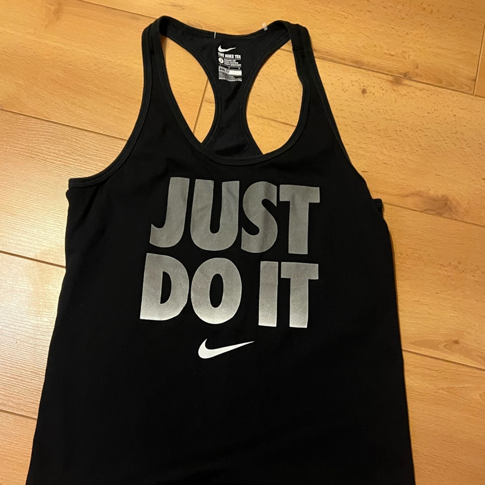 Nike Black Racerback Tank Top